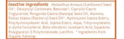 Inactive Ingredients (Spf 40 Kids Us   Final Label Inactives)